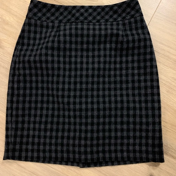 JACOB | Checkered skirt - wool - Picture 2 of 5